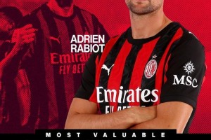 bob半岛体育官方网站-造点+梅开二度，拉比奥当选与科莫一役米兰队内最佳球员